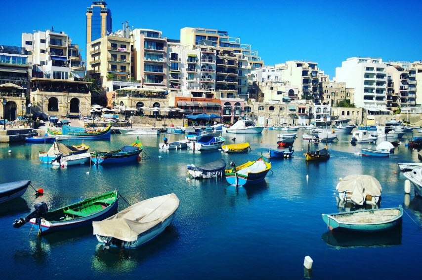 Spinola Bay, St. Julian's, Malta